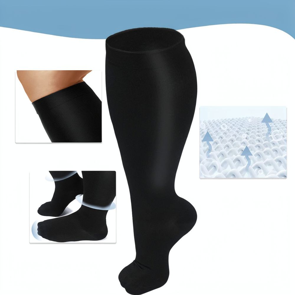 Compression Sleeve Calf - جوارب ضاغطة رياضية للأشخاص ذوي الأحجام