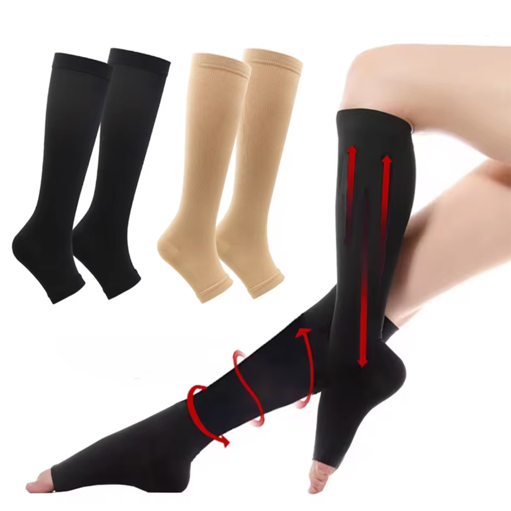 Compression Sleeve Calf - جوارب طبية ضاغطة للساق بتصميم مرن