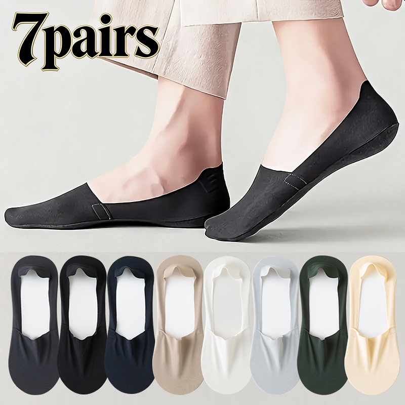 Ankle Sock Low Cut - 7 أزواج من الجوارب الرجالية الصيفية