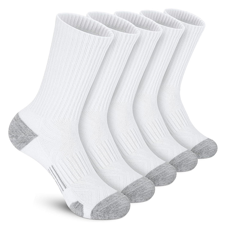 5 أزواج من الجوارب الرياضية لل - مراجعة Athletic Sock Cushion وسعره