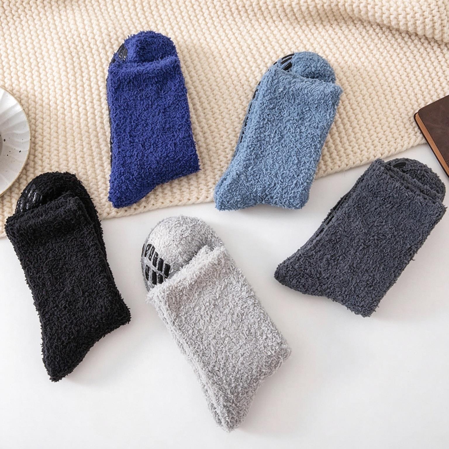 5 أزواج من جوارب الرجال الكروي - مراجعة Thermal Sock Winter وسعره