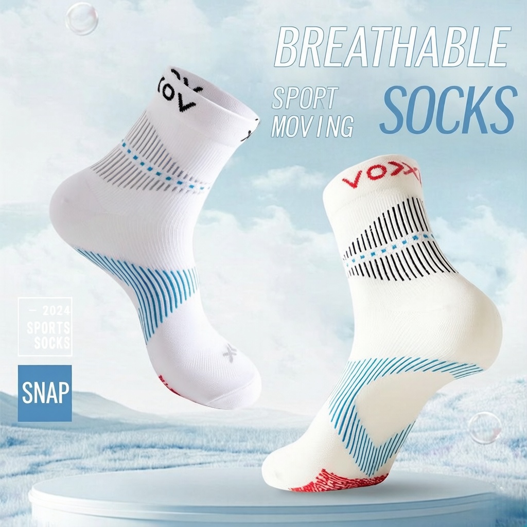 جوارب رياضية للجري من WRELS، م - مراجعة Athletic Sock Cushion وسعره