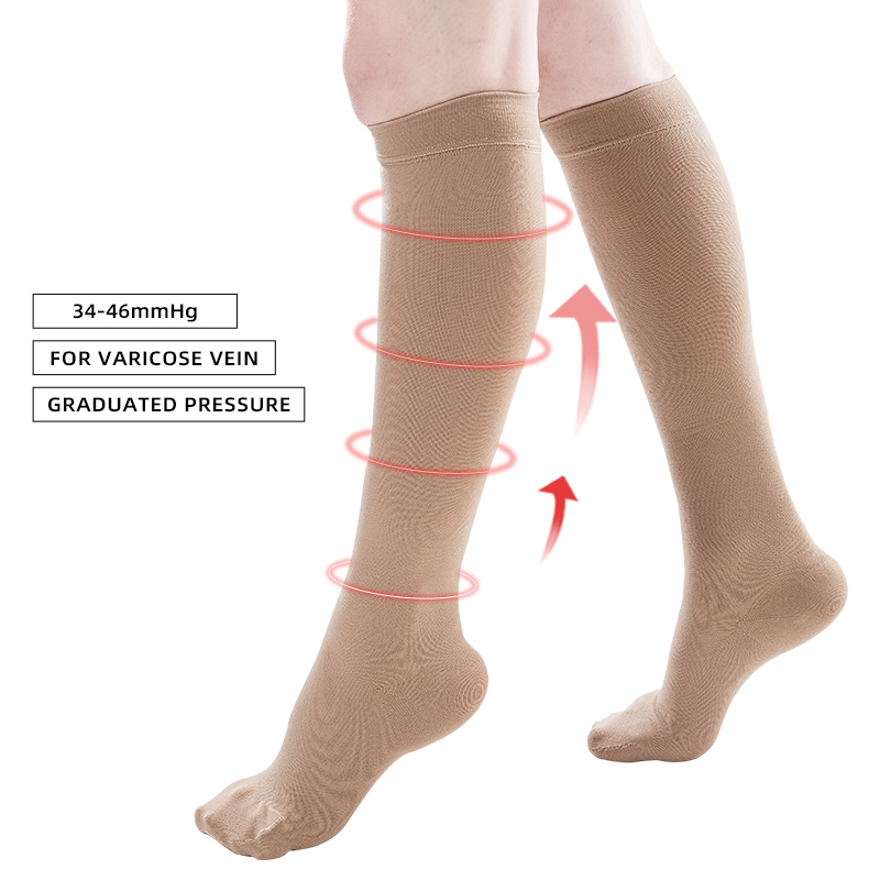 جوارب ضغط طبية مغلقة الأصابع 3 - مراجعة Compression Sleeve Calf وسعره