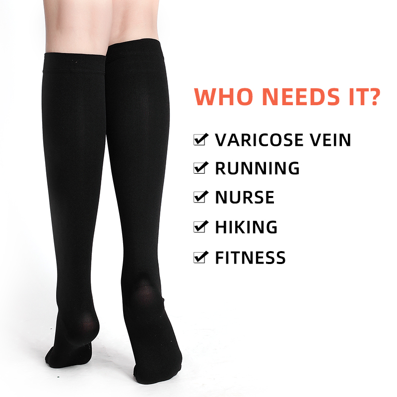 جوارب ضغط طبية مغلقة الأصابع 3 - مراجعة Compression Sleeve Calf وسعره