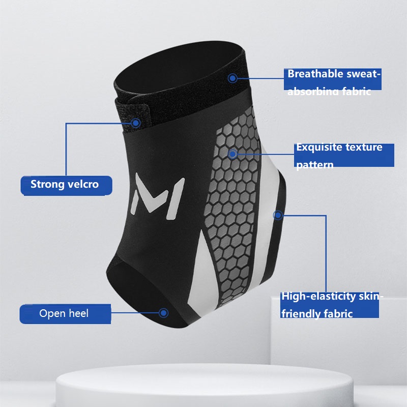 1-2 قطعة ضمادة الكاحل حامي دعم - مراجعة Ankle Brace Sock وسعره