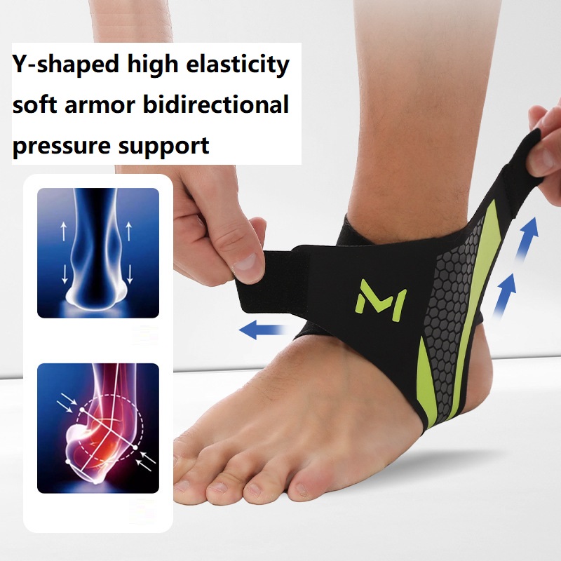 1-2 قطعة ضمادة الكاحل حامي دعم - مراجعة Ankle Brace Sock وسعره