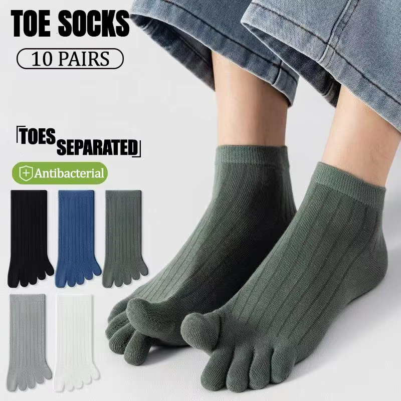 10 أزواج من الجوارب الرجالية ا - مراجعة Ankle Sock Low Cut وسعره