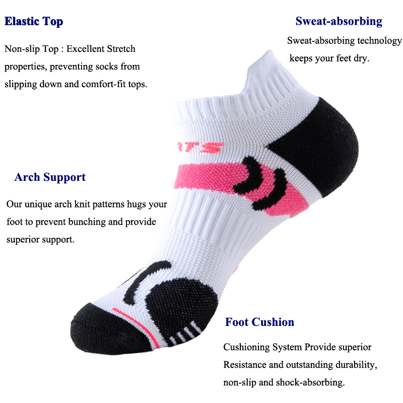 جوارب رياضية WRELS 1/2/3 أزواج - مراجعة Ankle Brace Sock وسعره